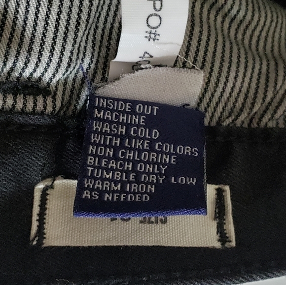 Madewell Pants Size 31 Black / Grey  9" rise - Picture 7 of 10